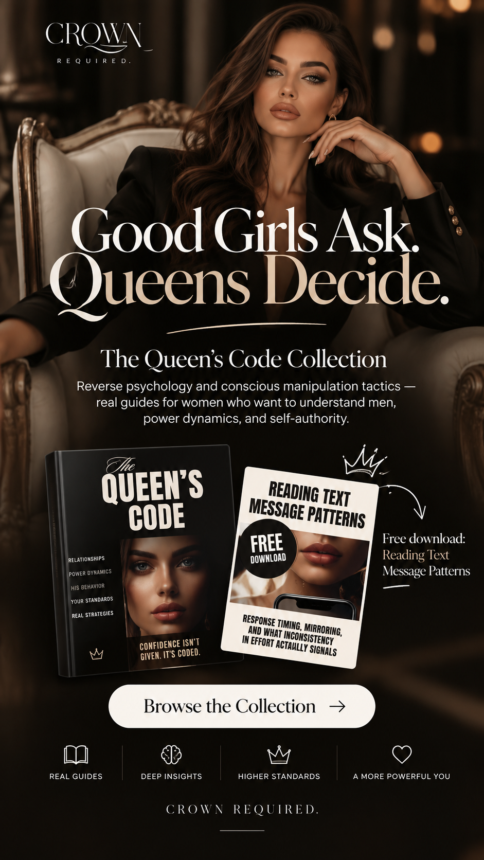 Crown Required — The Queen's Code Collection